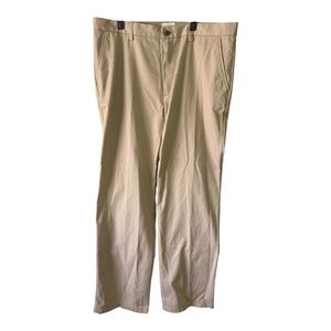 St. johns Bay Men’s Flat Front Khaki Pants  38x32